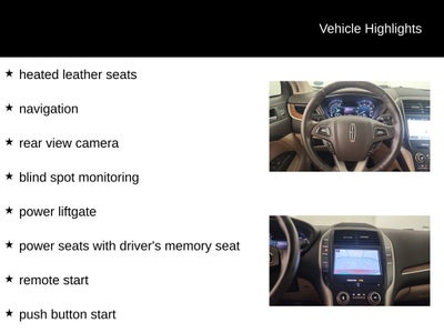 2019 Lincoln MKC Select