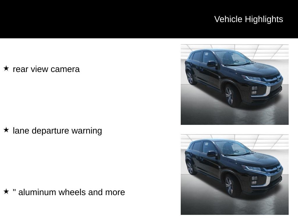 2024 Mitsubishi Outlander Sport 2.0 ES
