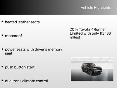 2014 Toyota 4Runner Limited