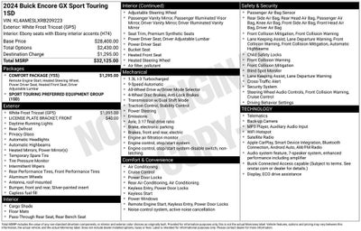 2024 Buick Encore GX Sport Touring