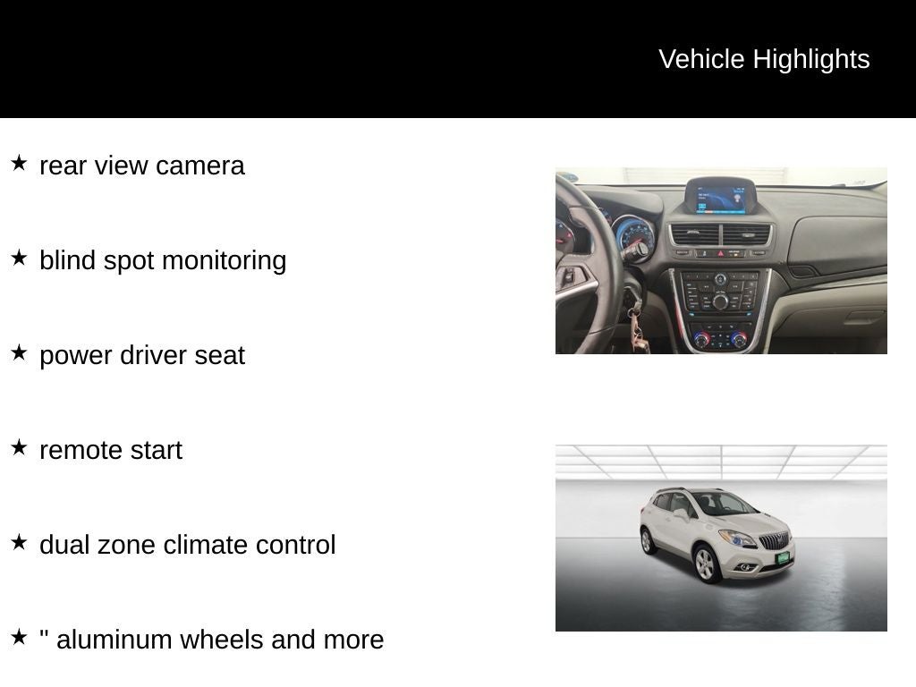 2015 Buick Encore Convenience