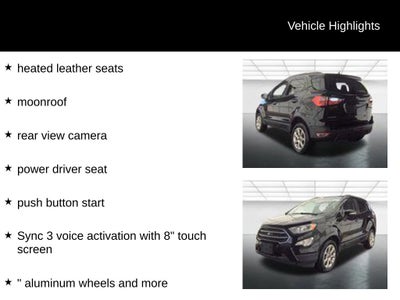 2018 Ford EcoSport SE