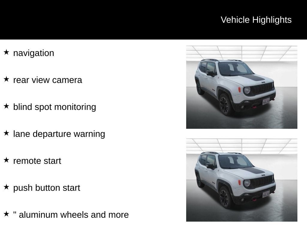 2023 Jeep Renegade Trailhawk