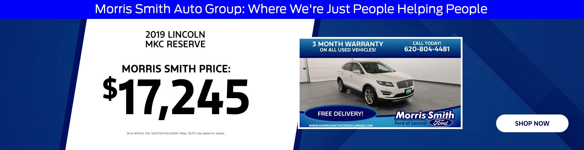 2019 Lincoln MKC For Sale