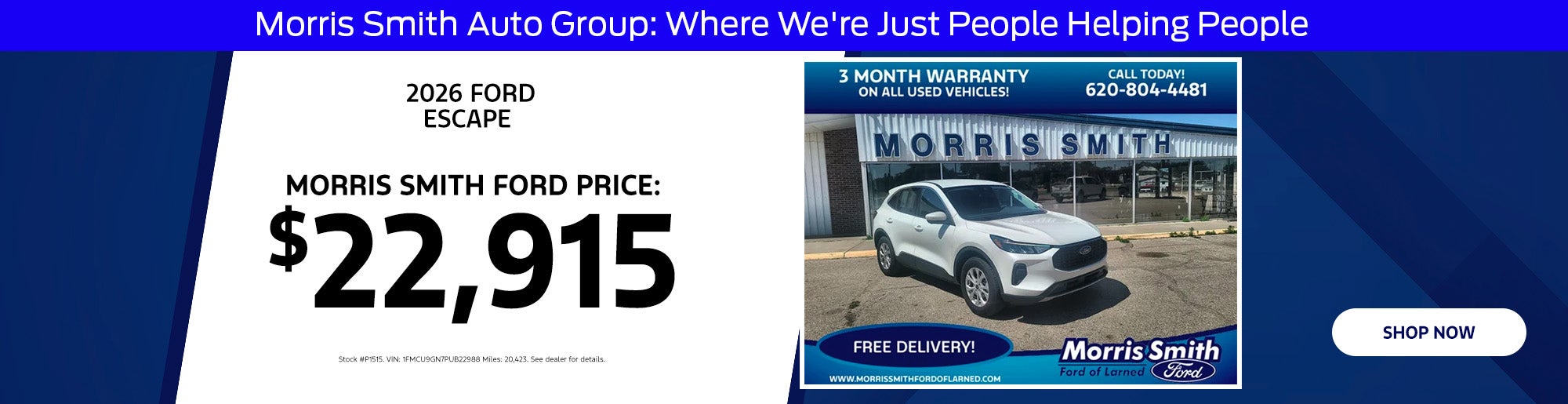 2026 Ford Escape For Sale in Larned